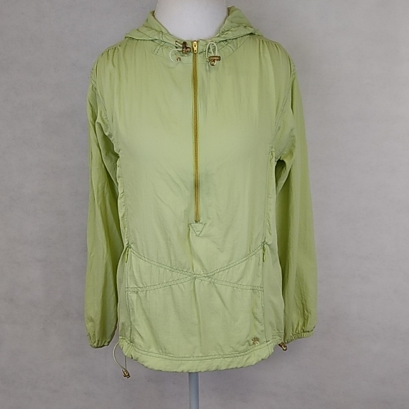 Athleta Partial Zip Hooded Pullover Size Small - Picture 2 of 6